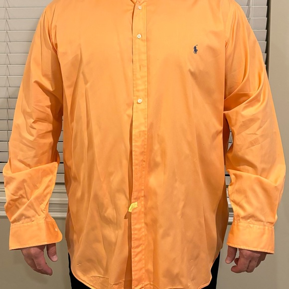 Ralph Lauren Blue Label Other - Polo Ralph Lauren Salmon button down shirt in big and tall 4XLT.